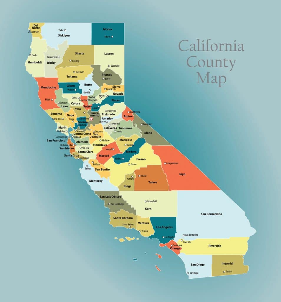 California County Map