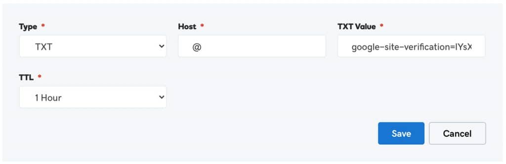 DNS Settings