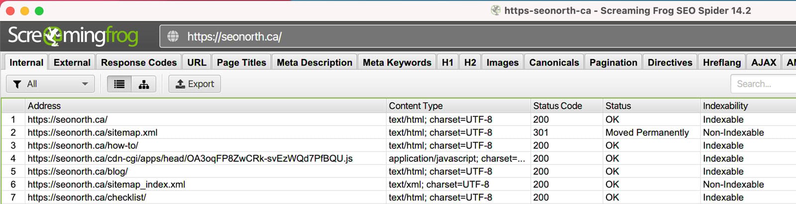 instal the last version for ios Screaming Frog SEO Spider 19.1