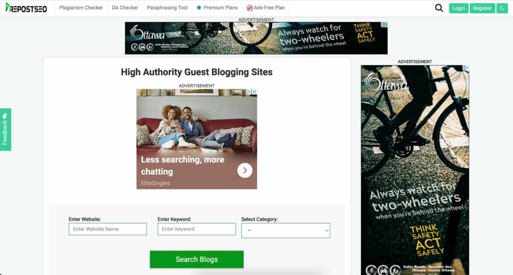 High Authority Guest Blogging Sites
