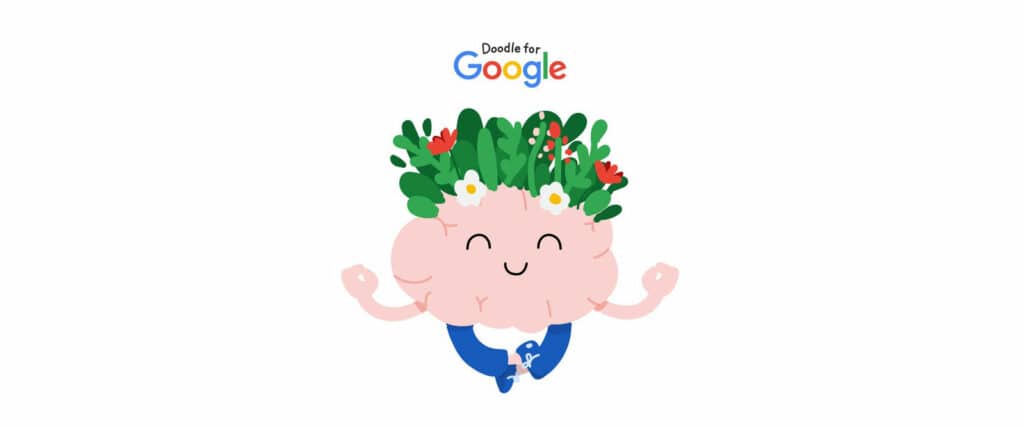 GoogleのDoodle。セルフケア