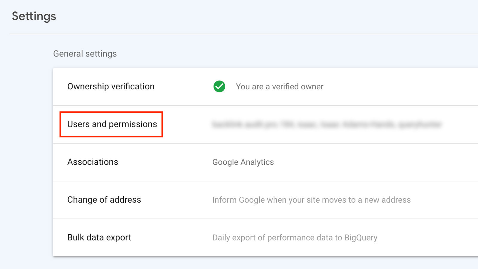 users and permissions